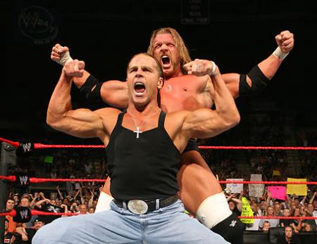 Shawn Micheal et Triple H ( Video ci dessous )