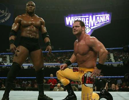 WWE SMACKDOWN ( LASLEY ET CHRIS BENOIT )