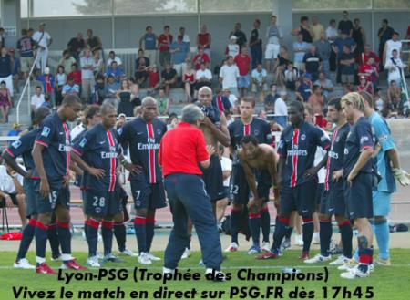 PSG-LYON ( cette aprem a 17h45 )