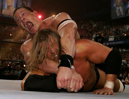 Cena vs Triple H a Wrestlemania 22