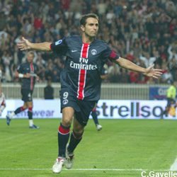 PAULETA MEILLEUR BUTEUR EN ACTIVITE AVEC 121 BUT EN FRANCE